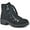 Black/Fabric, variant on Womens Day Time Faux Suede Lugged Sole Ankle Boots