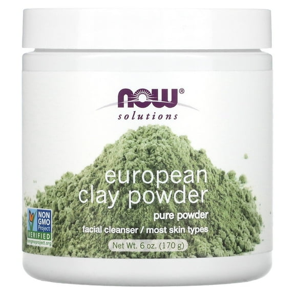 Now Foods Solutions European Clay Powder 6 oz Powder