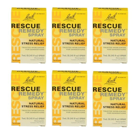 Bach Rescue Remedy Spray 7 ML - 6 Pack