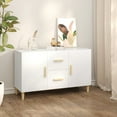 thumbnail image 1 of vidaXL Sideboard White 100x36x60 cm Engineered Wood, 1 of 5