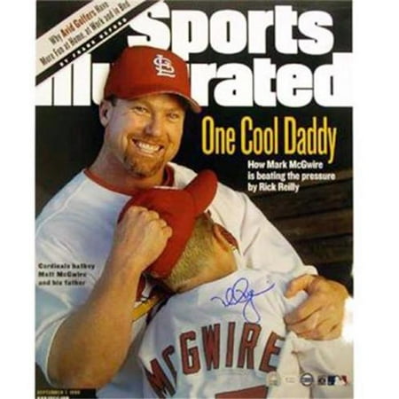 Mark McGwire SI Cover W/Son 16x20