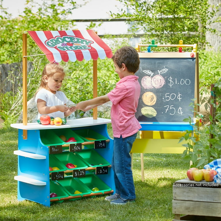 Melissa & Doug Wooden Grocery Store and Lemonade Stand Activity