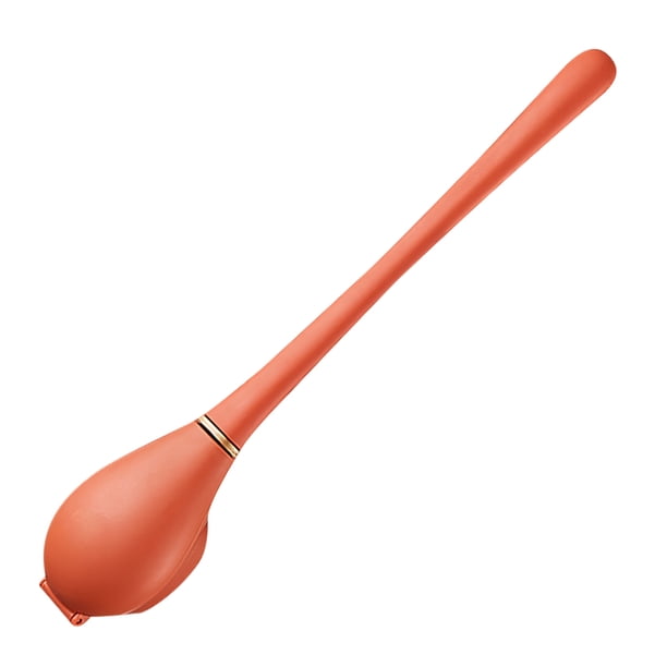 Toystoory Escobilla de baño con soporte para colgar, herramienta de limpieza de baño de mano, accesorio para cepillos de lavabo para baño de Suministros de limpieza para el hogar naranja