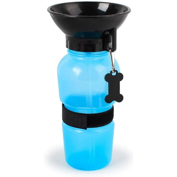 Blue Water Dispenser, Reversible and Lightweight Travel Water Bottle