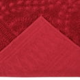 thumbnail image 4 of Better Trends 96" x 110" Bedspread For Full/Double Size Bed 100% Cotton Soft & Breathable Bedding Luxurious Medallion Design, Machine Washable (Burgundy) Rio Collection, 4 of 4