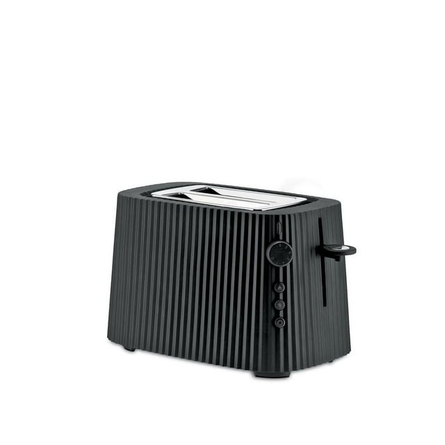 Tostador Alessi Negro en Resina Termoplástica 850W Con Enchufe US