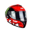 thumbnail image 2 of Casco De Moto Mt Helmets Thunder 4sv Piqueras B5 Rojo, 2 of 5