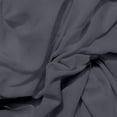thumbnail image 2 of Flex Top King Sheets for Adjustable Beds - 100% Microfiber, Dark Grey, 36" Top Split, Fit Upto 16 Inch Deep, 2 of 2