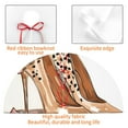 thumbnail image 7 of Cauagu 48" Christmas Tree Skirt Stylish High Heels On Books Pattern Christmas Tree Decorations Tree Mat for Xmas Decorations Occasion Holiday Home Decor -48", 7 of 7