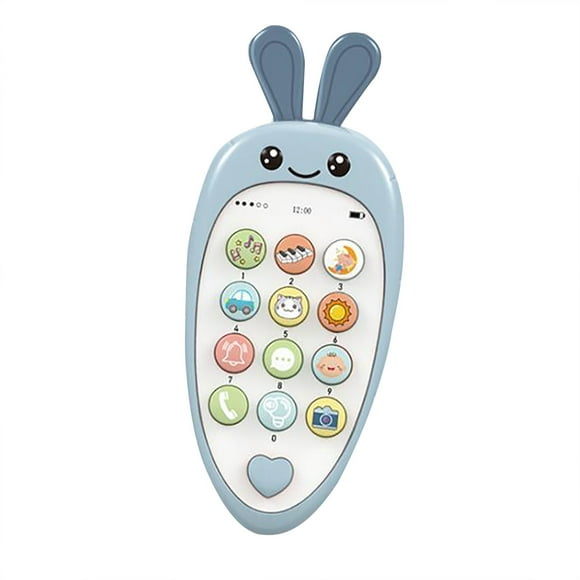 TopLLC Educational Toddler Toys Interactive Kids Toys Children's Early Education Telephone Puzzle Bilingual Music Story Machine Baby Toys for Age 3+