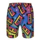 thumbnail image 3 of Fotbe Vintage Audio Cassettes Trajes de Baño Estampados para Hombre, Shorts de Verano de Secado Rápido, Ropa de Playa, Bañadores-Small, 3 of 6