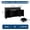 Black, variant on Acekid Sideboard Buffet Cabinet With Storage Minimalist Kitchen Storage Cabinet With 3 Drawers 4 Doors Buffet Console Table Coffee Bar With Adjustable Shelf For Dining Living Room White 55inch