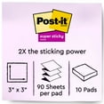 thumbnail image 5 of Post-it Super Sticky Dispenser Pop-up Notes, 3 in x 3 in, Oasis, 10 Pads, 5 of 16