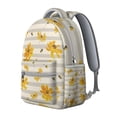 thumbnail image 2 of "Sunflower Glory Backpack - Beautiful Flowers Design School Bag for Teens, Features Breathable Mesh Back Panel & Adjustable Shoulder Straps", 2 of 6
