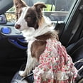 thumbnail image 6 of HQREA Floral Dog Dresses for Large Dogs Girls Valentine Outfits Princess Skirts Bowknot Summer Clothes for Holiday Birthday, 6 of 6