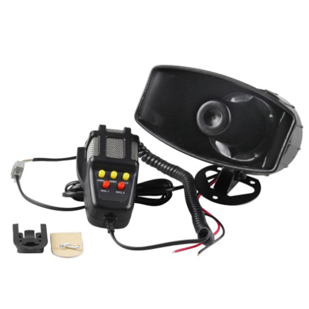 12V Car Horn With Multiple Sounds Tone Sound Car Alarm Horn Car