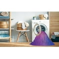 thumbnail image 2 of Ahgly Company Machine Washable Indoor Round Transitional Purple Area Rugs, 5' Round, 2 of 7