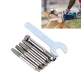 thumbnail image 1 of Chainsaw Sharpener Drill, High Hardness Simple Installation Precise Sharpening Chainsaw Sharpening Kit Frosted Particles  For Small Oil Saw 325, 1 of 8