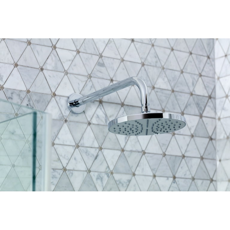 Miseno Brushed Nickel Shower Arm and Flange Miseno Brushed Nickel Shower Arm and Flange