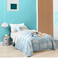 thumbnail image 4 of Saturday Park Bluey Rainbow in the Clouds 100% Organic Cotton 2 Piece Twin Duvet Cover & Sham Set, 4 of 5