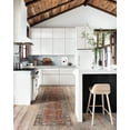 thumbnail image 6 of Loloi Layla Printed Oriental Distressed Brick / Blue Area Rug, 6 of 9