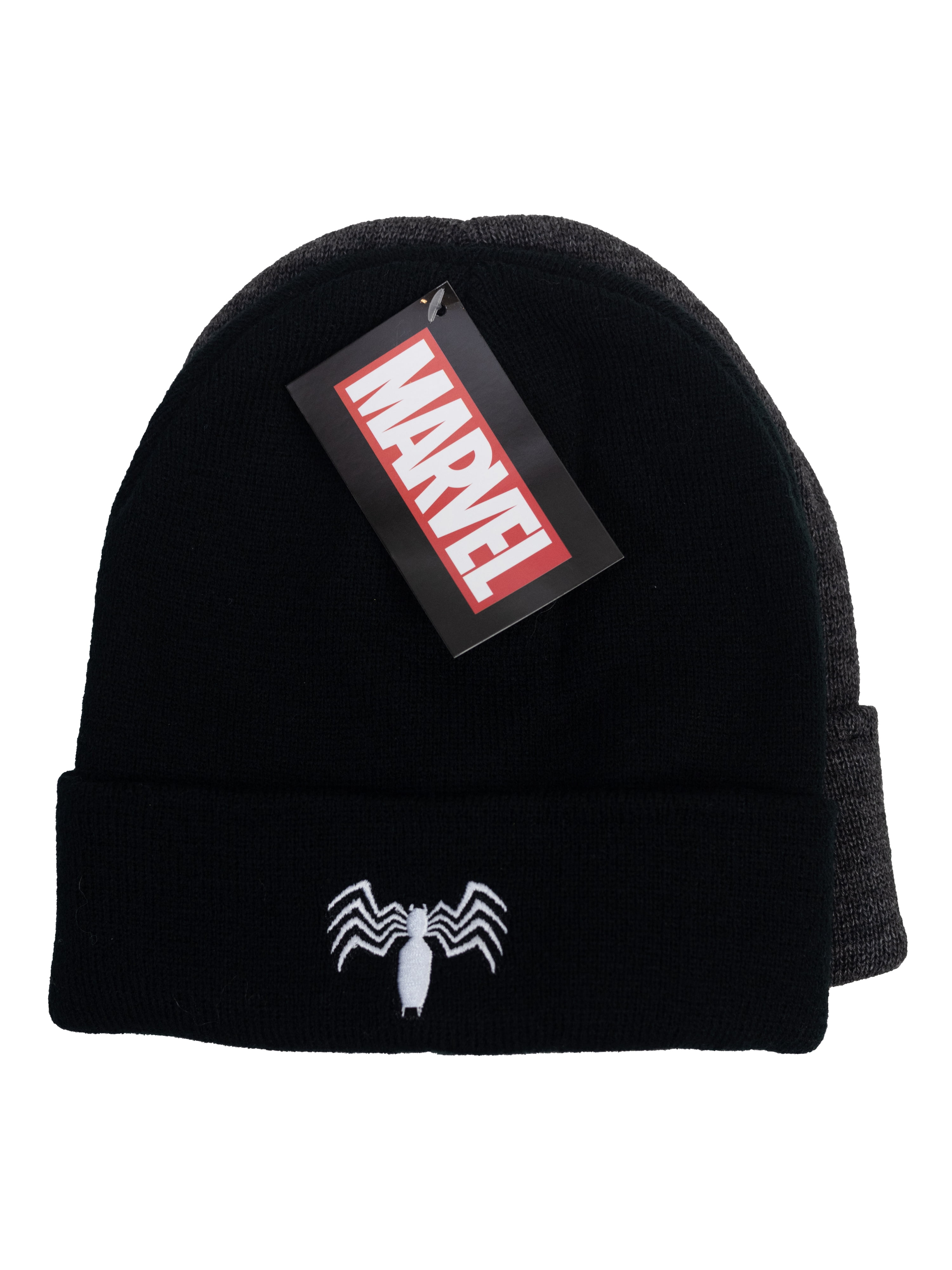 Venom Men's Licensed Beanie Style Hats, 2-Pack, One Size