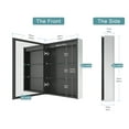 thumbnail image 2 of GANPE LED Bathroom Medicine Cabinet with Sockets & USBs, Anti-Fog (20 * 28 inch), 2 of 5