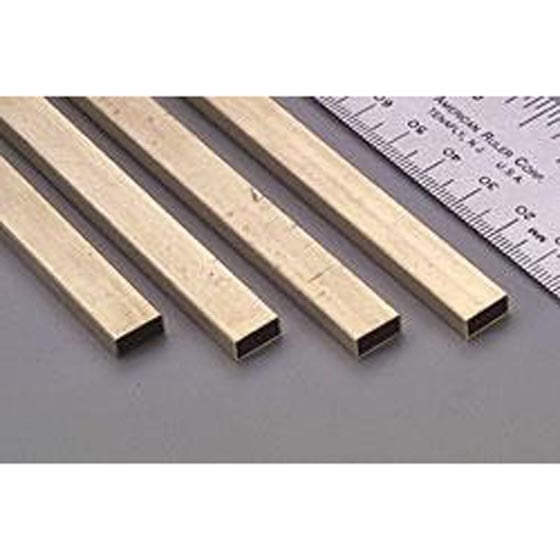 8264 - RECTANGLE BRASS TUBE 1/8X1/4IN X12IN