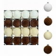 thumbnail image 2 of 16 Pcs Velvet Christmas Ornaments Balls 2.36 Inch Flocked Christmas Tree Ball Hanging Ornaments Velvet Xmas Baubles for Xmas Party Wedding Home Decor, 2 of 8