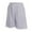 Grey, variant on Daolelai Men's Basketball Sports Solid Mesh Breathable Shorts