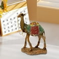 thumbnail image 5 of jicheng Camel Statue Animal Sculpture Collection Tabletop Ornament for Bedroom Fireplace Right, 5 of 9