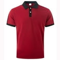 thumbnail image 1 of YanHoo Men's Golf Polo Shirts Big and Tall Short Sleeve Summer Collared T-Shirts, 1 of 4