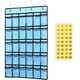 thumbnail image 1 of Gráfico de bolsillo para aula para soporte de calculadora de teléfono móvil, 30 gráficos de bolsillo para aula de 33,5 x 24,5 pulgadas para celda colgante (azul), 1 of 5