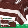 thumbnail image 4 of Mantel Cokoness de plástico para fiestas de fútbol, 54 x 108 pulgadas, paquete de 2, 4 of 7