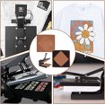 thumbnail image 4 of Tignapoo Durable High-Temperature Heat Press Plate Protector - Brown & Black, 16x20 Inches (40x50cm), Non-Stick Surface for Easy Cleaning, 4 of 6