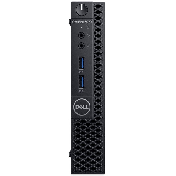Restored Dell Optiplex 3070 Micro (8GB, 256GB SSD, I5-9500T 2.20GHz) Win11P, Black