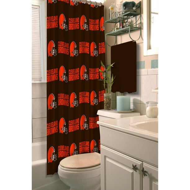 NFL Cleveland Browns Shower Curtain, 1 Each