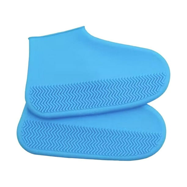 Cubrezapatos Impermeables Cubrezapatos De Lluvia Unisex Para Viajar Pescar Al Aire Libre Azul 29cm Sunnimix Cubrezapatos