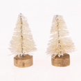thumbnail image 3 of Decoración Navideña en Miniatura de Piezas de árbol de Nad de Alambre de Hierro - de Nad - Beige Macarena Dollhouse Christmas Tree, 3 of 8