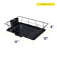 thumbnail image 4 of Juego de escurridor de platos de 3 piezas que ahorra espacio, organizador de cocina eficiente para secado y almacenamiento rápido, incluye soporte para cubiertos y escurridor, 4 of 6