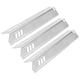 thumbnail image 1 of Repuestos de Placas de Calor para Parrilla en Paquete de 3, Cubierta de Quemador de Acero Inoxidable de 15", Escudos de Calor para Parrilla de Gas Exterior [Plata], 1 of 1