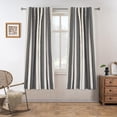 thumbnail image 1 of Cortinas DriftAway Chris de lino opacas térmicas 160 cm, 1 of 9