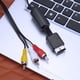 thumbnail image 1 of Cable adaptador de audio y video a RCA AV Cable AV de audio y video a accesorios de repuesto RCA para consola de juegos PS2/3 Barbie Nuevos Originales, 1 of 6