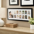 thumbnail image 2 of Studio Decor 13 Opening Black Collage Picture Frame with Mat - K-12 to College Photo Collage Frame - 1 Pack, 2 of 4