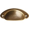 thumbnail image 4 of 10PCS Rétro Poignée de Porte, Armoire de Tiroir de Cuisine en Métal Poignées Poignées Handware, Cuivre Coquille Tasse Poignées en Laiton Coquille Poignées de Traction, 4 of 5
