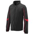 thumbnail image 2 of Augusta Adult Water Resistant Poly/Span Jacket BLACK/ RED 3XL 3780, 2 of 2
