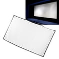 thumbnail image 1 of Indoor Outdoor Movie Projection Screen, Design for Backyard Movie Night, 16:9 Crease Resist Foldable Double Sided Portable Projector Screen for Home Theater Outdoor Indoor, 1 of 8