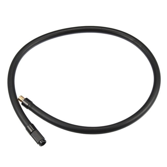 60cm Coche Roscado Neumático Inflador Extensión Manguera Mandril Adaptador Bomba