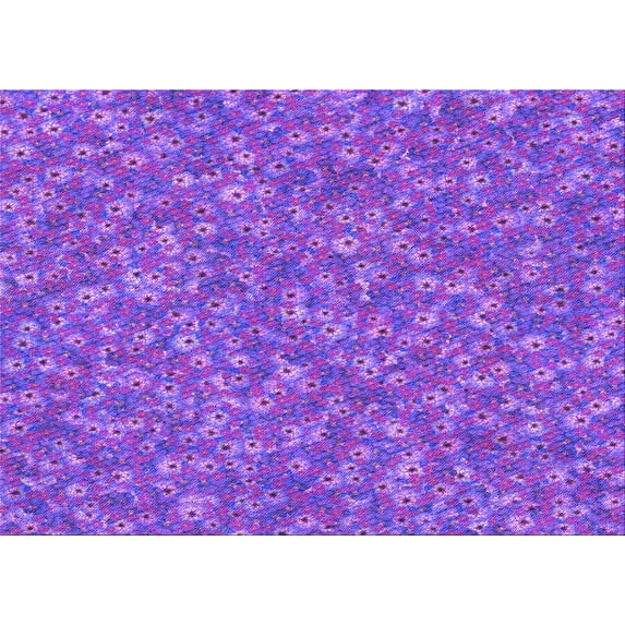 Ahgly Company Indoor Rectangle Patterned Tyrian Purple Area Rugs, 7' x 9'