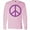 AD-Pink, variant on Inktastic Purple Peace Sign Long Sleeve T-Shirt